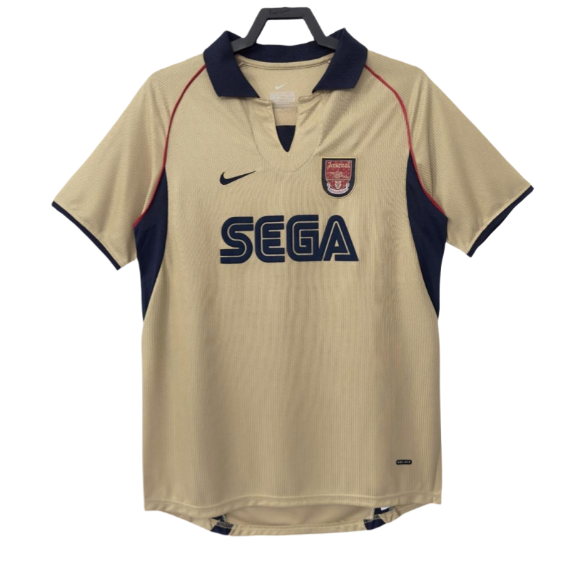 Arsenal Retro Away Football Shirt 2001/2002