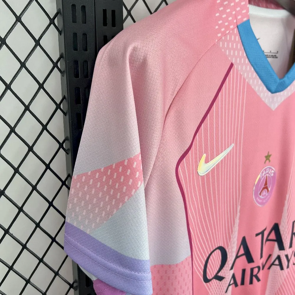 2025-26 PSG Pink Special Edition Soccer Jersey