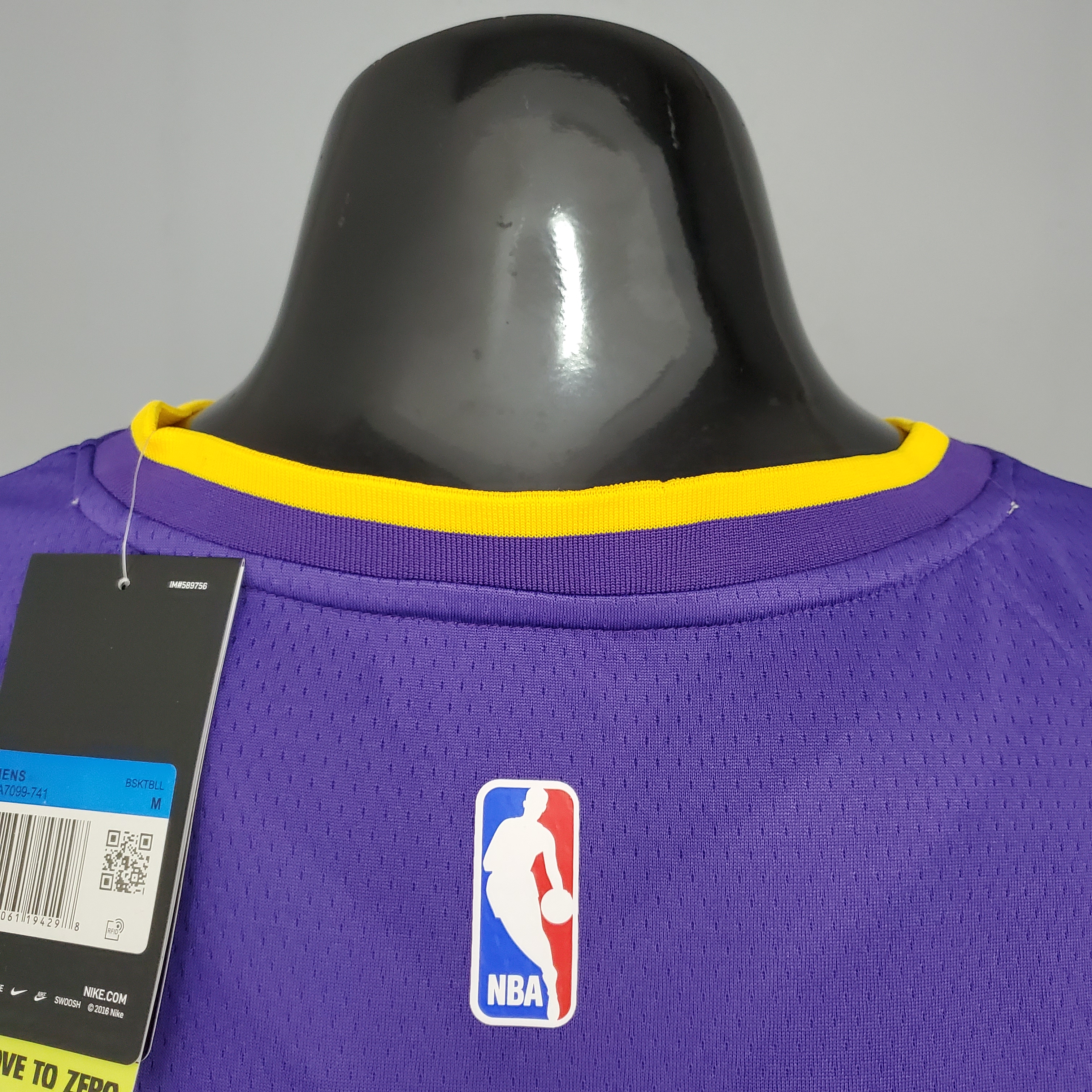Carmelo Anthony Los Angeles Lakers 2020/21 Swingman Jersey Purple