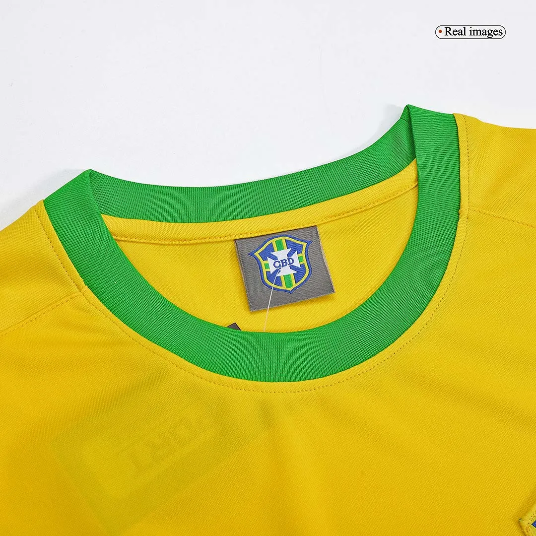 Brazil Retro Jersey Home World Cup 1970