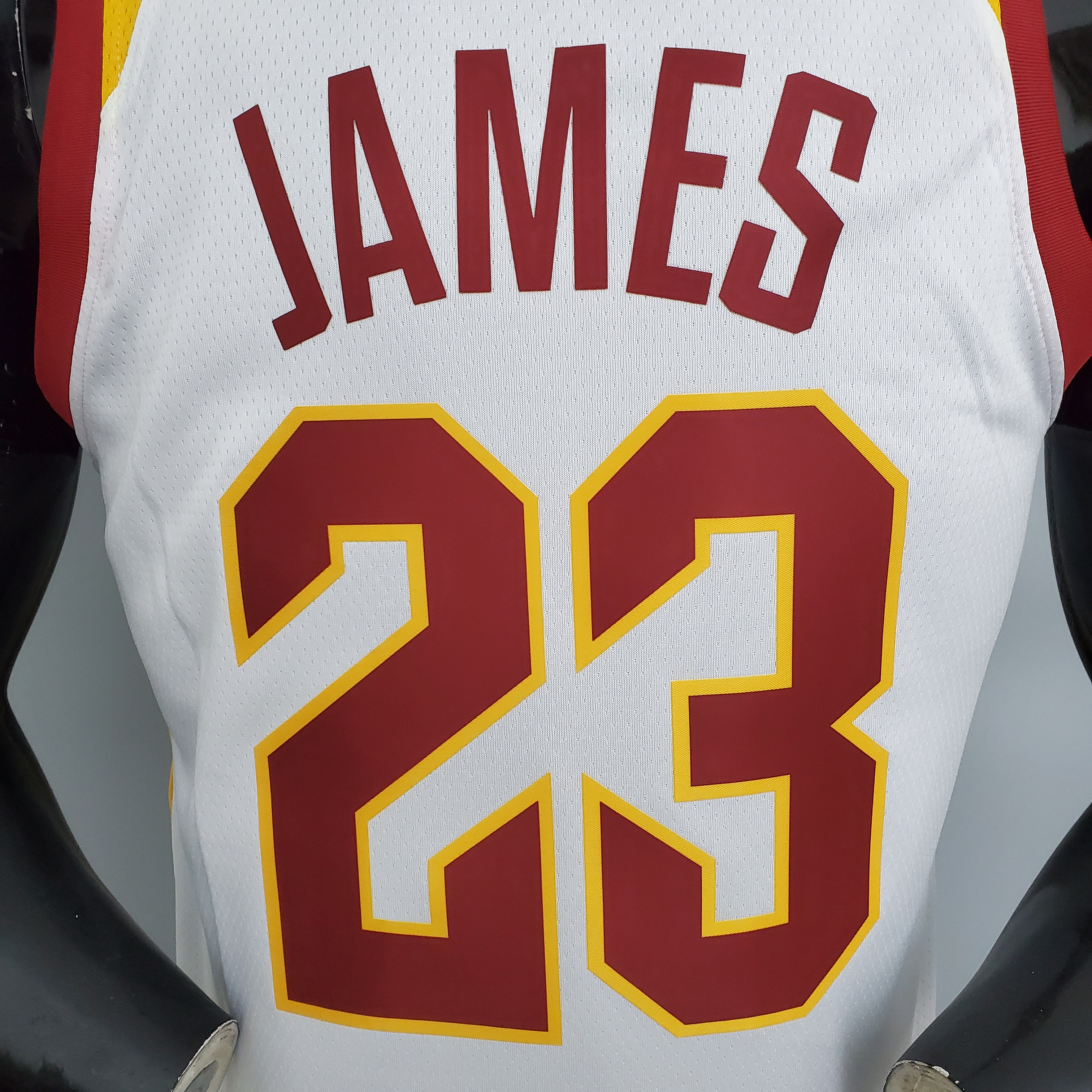 LeBron James Cleveland Cavaliers Swingman Jersey White