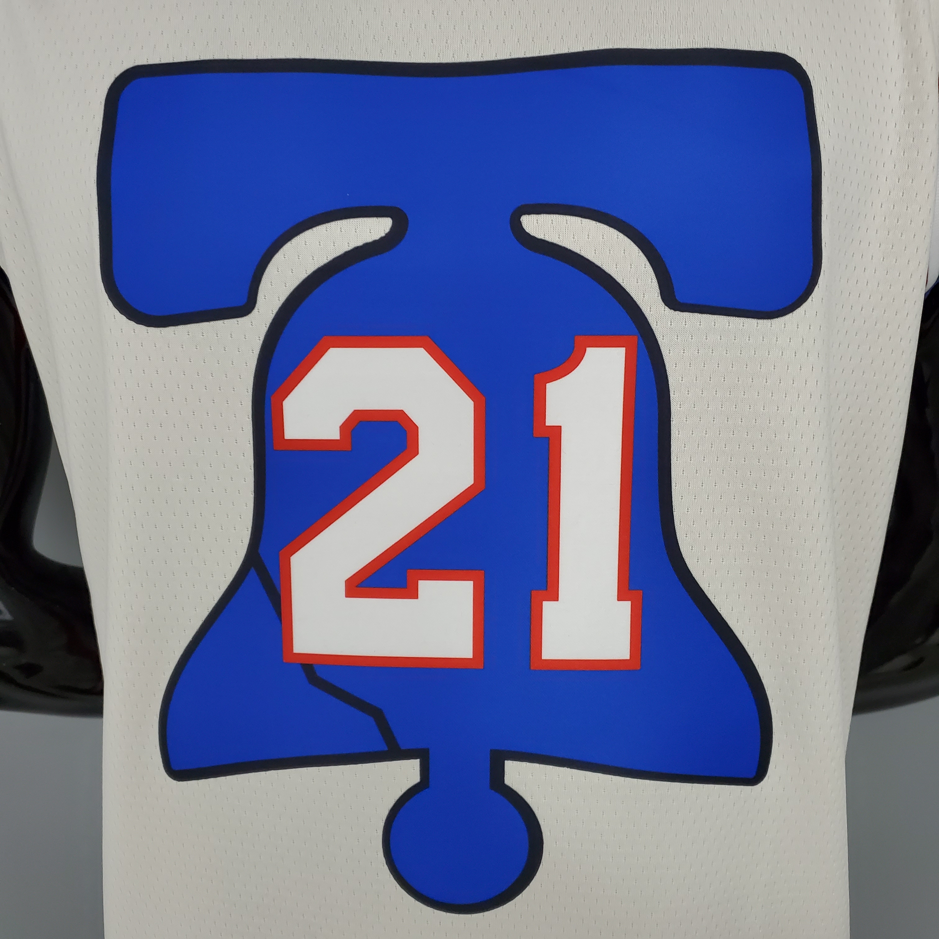 Joel Embiid Philadelphia 76ers Bonus Edition Swingman Jersey Beige