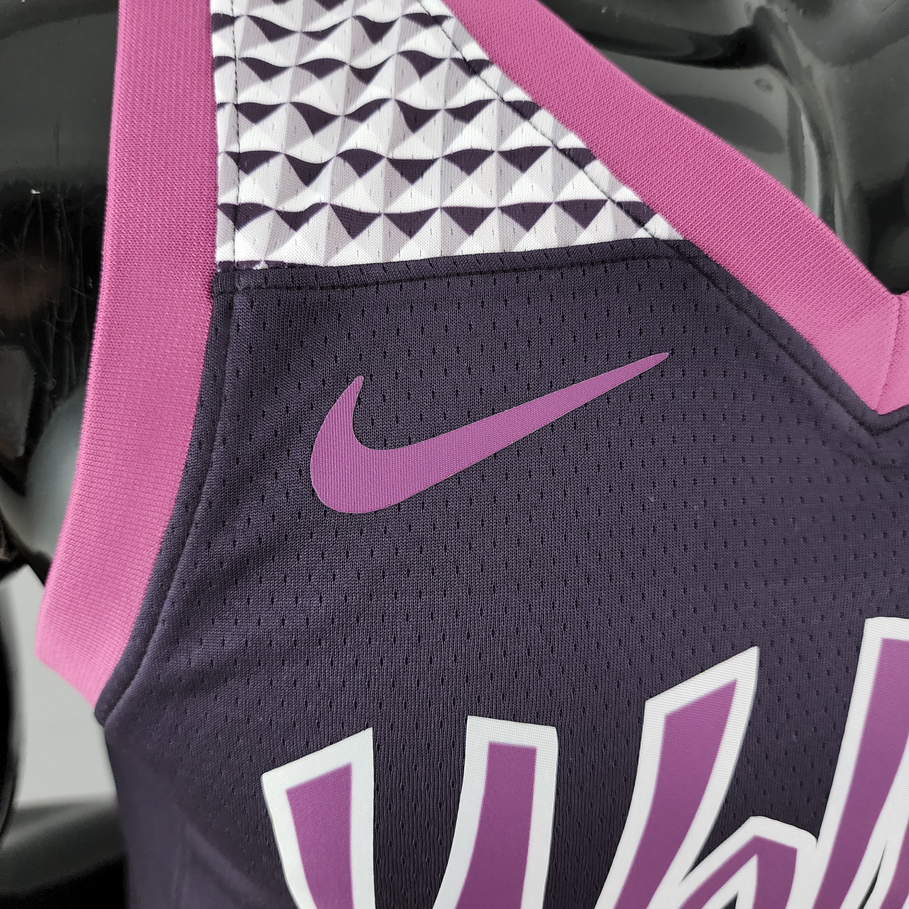 Derrick Rose Minnesota Timberwolves Swingman Jersey Black and Purple