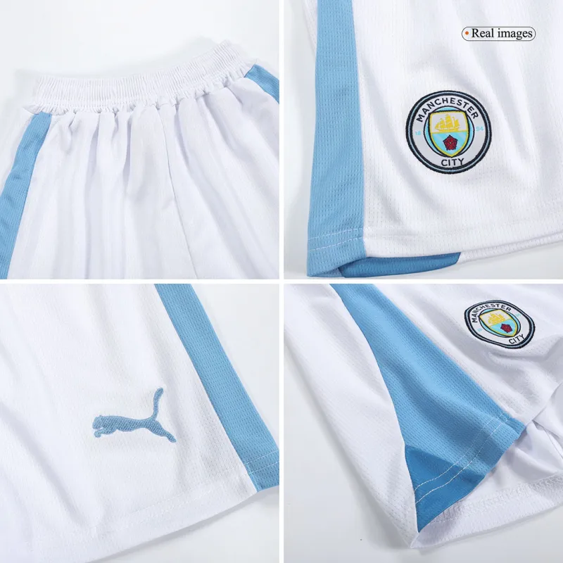 2023/24 Kids Manchester City Home Jersey Kit