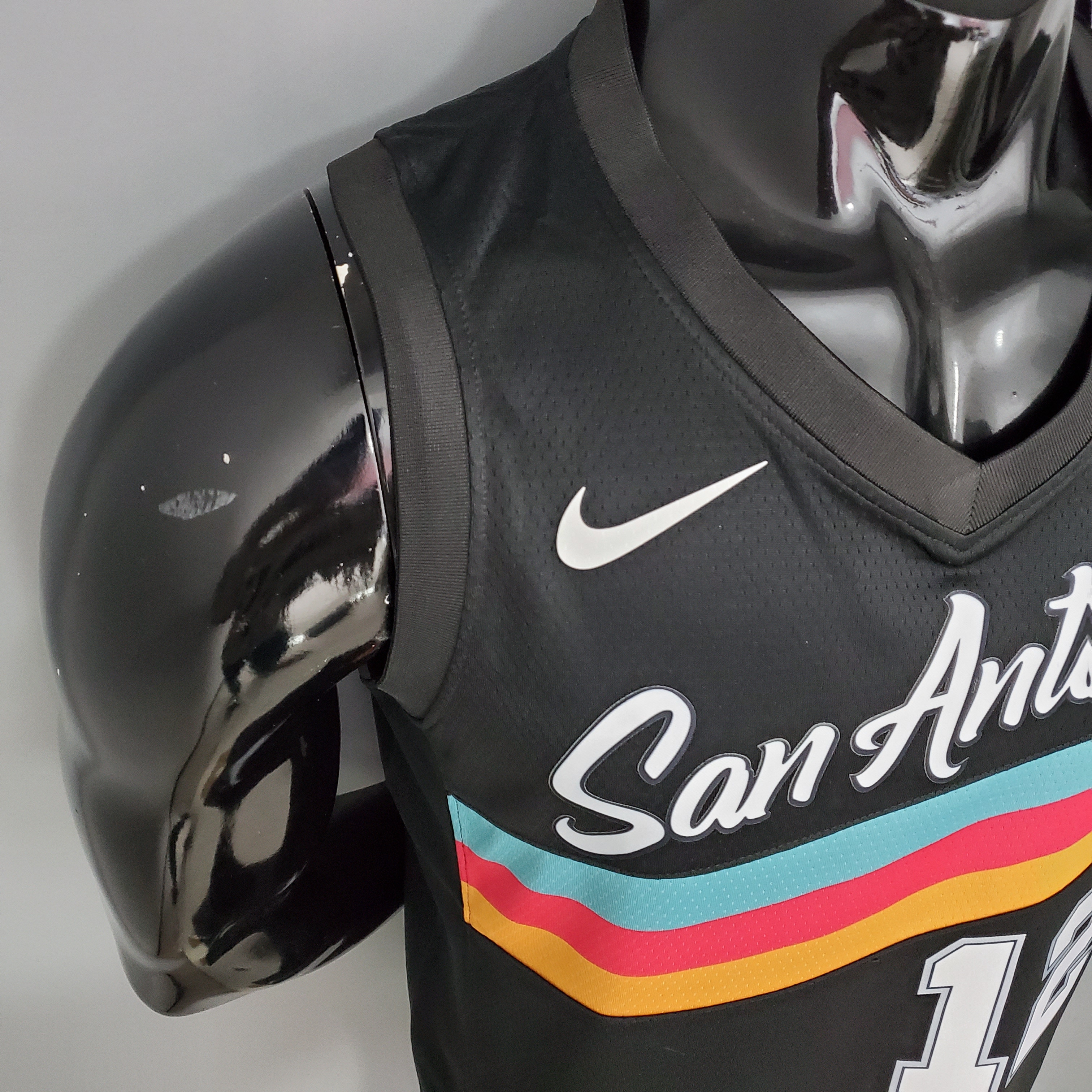 LaMarcus Aldridge San Antonio Spurs City Edition Swingman Jersey Black