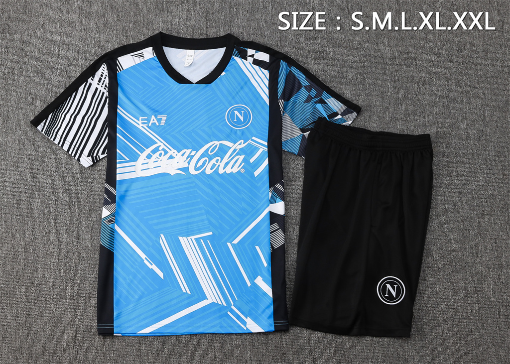 Napoli Training Short sleeve Suit 24/25
