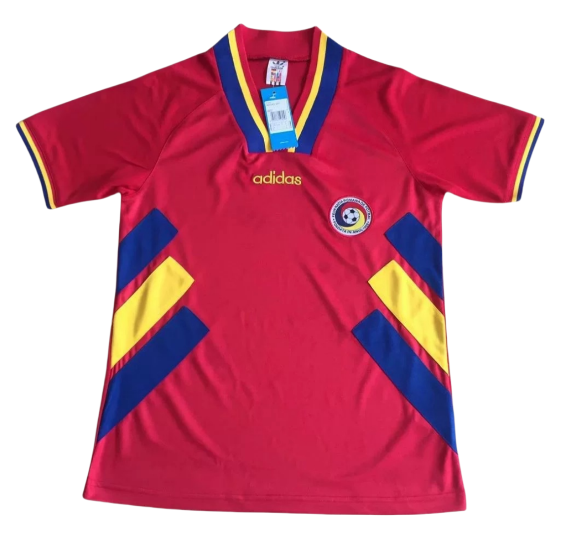 1994 Romanian No. 10 Jeddah football retro jersey