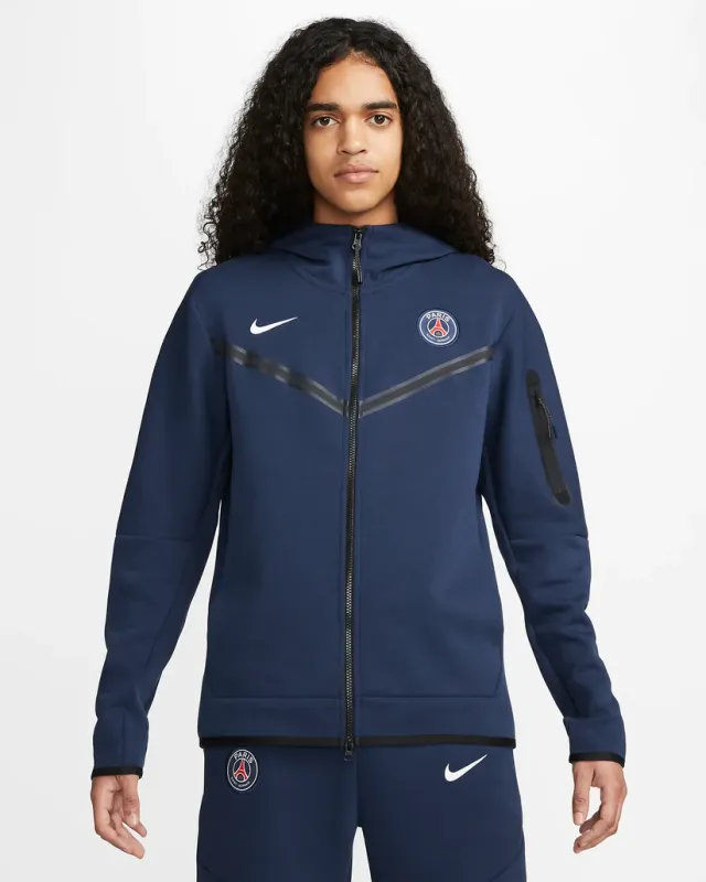 2024-25 NIKE TECH FLEECE HOODIE Kit --PSG