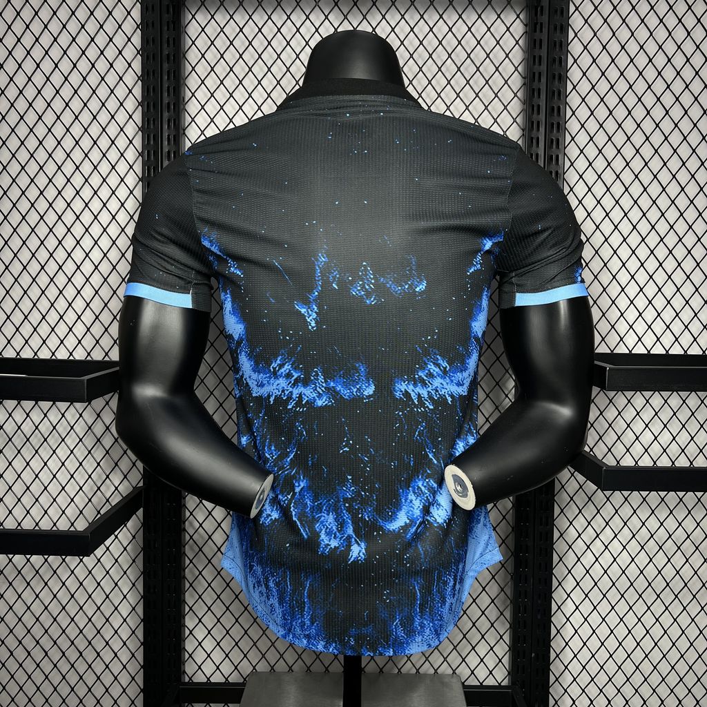 24-25 Real Madrid Ocean Blue Player Version Soccer Jersey