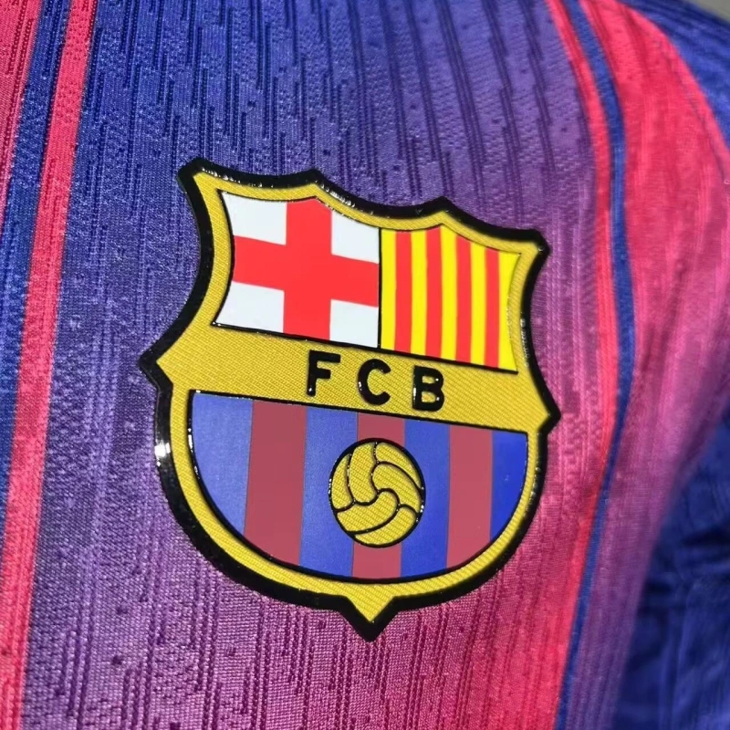 Barcelona Home Long Sleeve jersey Player Version 25/26