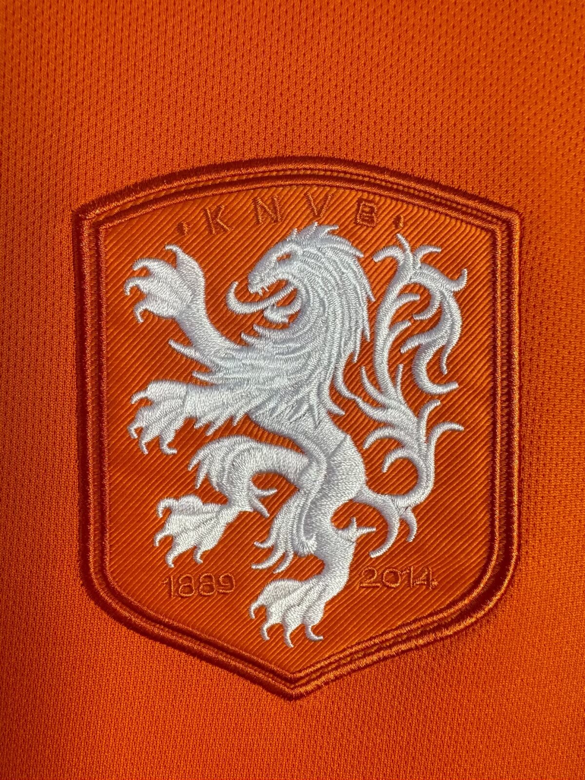 Netherlands Home Retro Jersey 2014/15