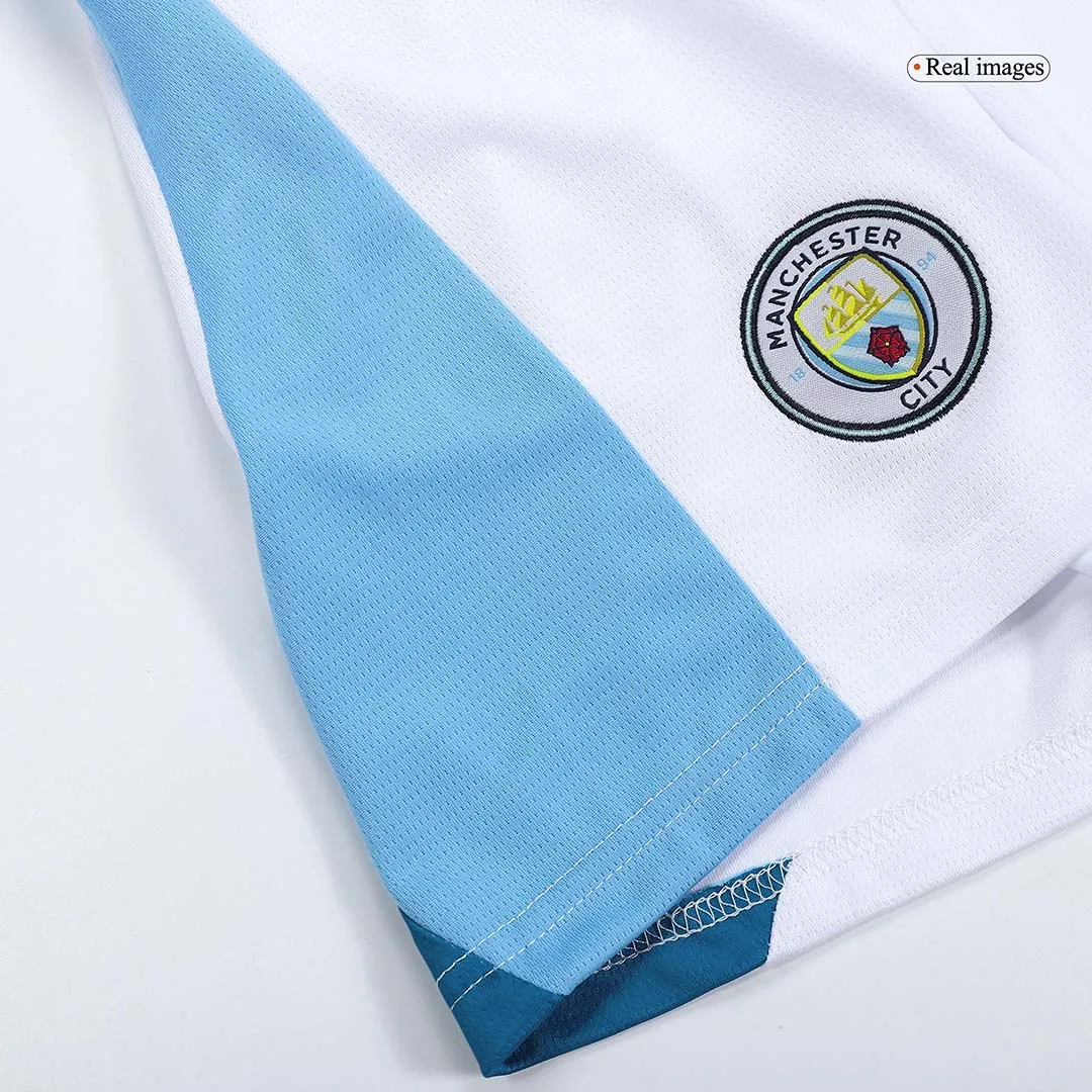 2023/24 Manchester City Home Whole Kit(Jersey+Shorts+Socks)