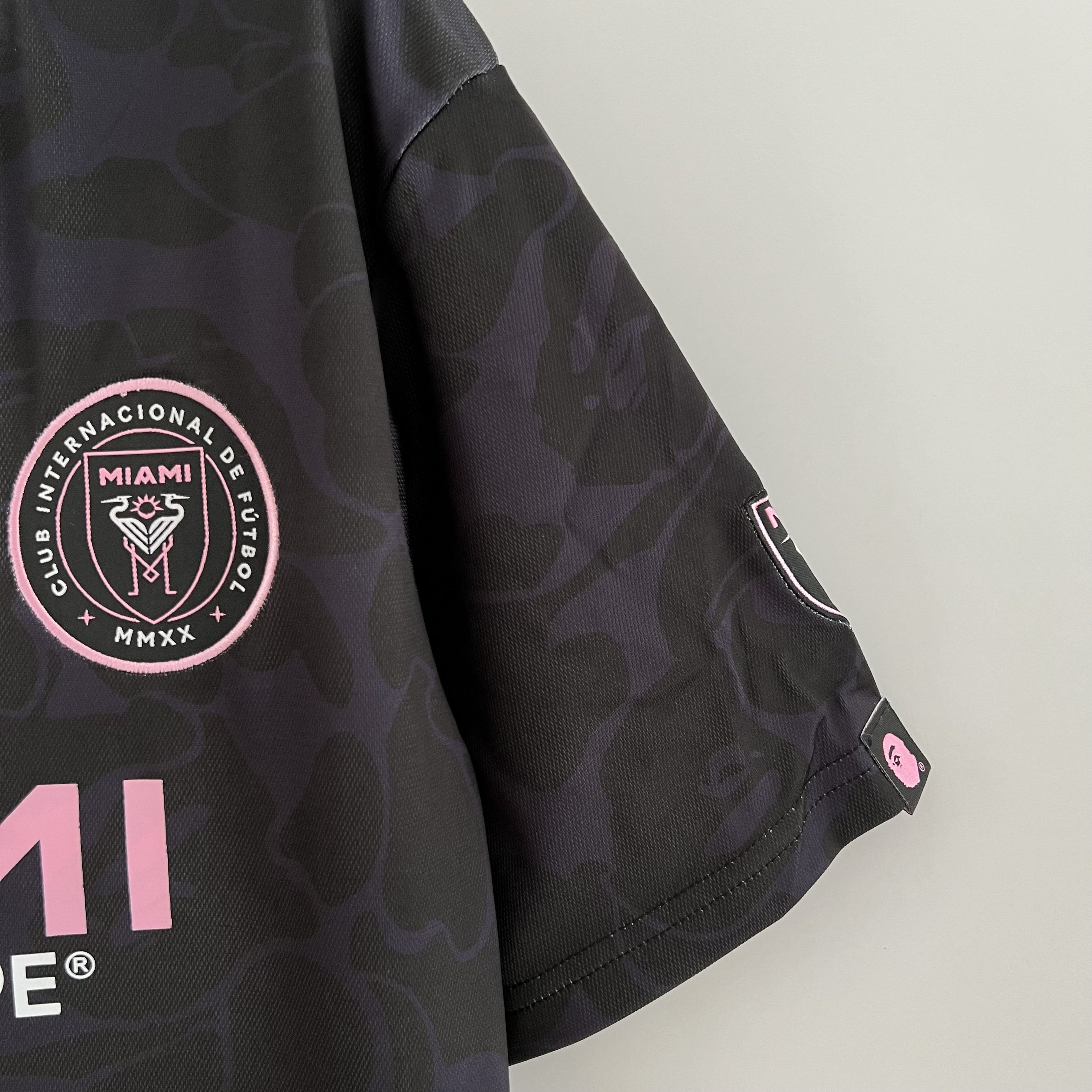 Inter Miami Shirt Joint Edition Black Soccer Jersey 23-24