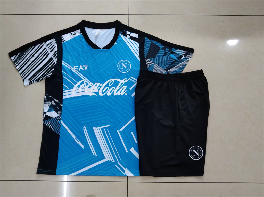 Napoli Training Short sleeve Suit 24/25