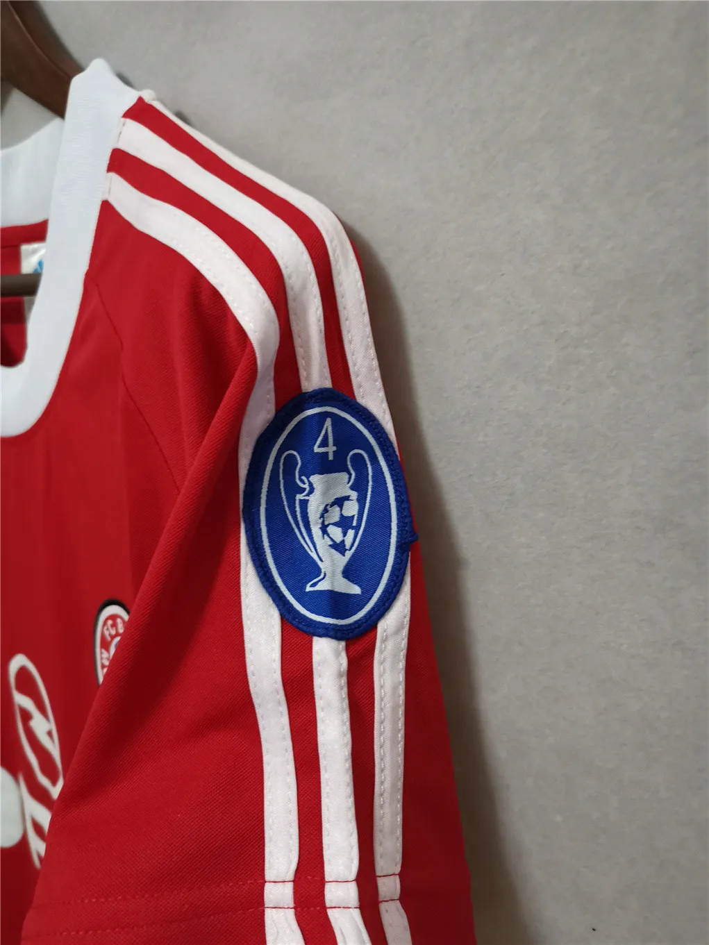 01-02 Bayern Munich Retro Jersey Home UCL