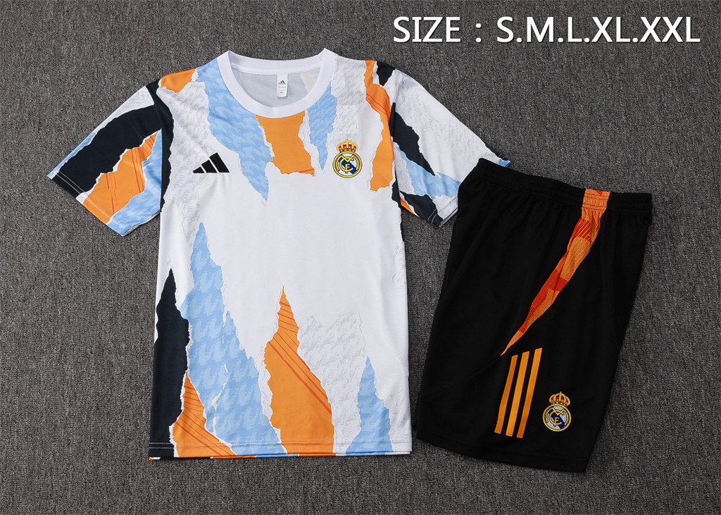 Real Madrid Training Short sleeve Suit 24/25