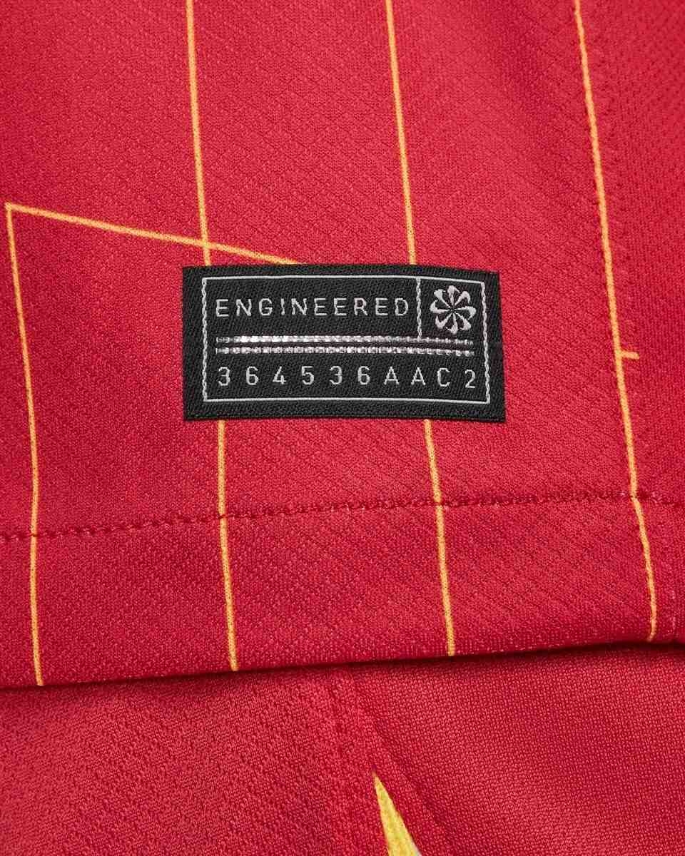 24-25 Liverpool Premier League Champions League Home Fan Edition Football Shirt