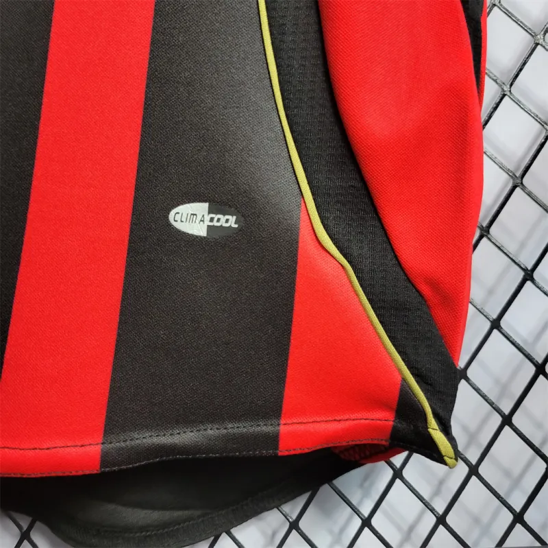 2006-07 AC Milan Ronaldo #99 Maldini #3 Kakà #22 Retro Jersey Home Replica