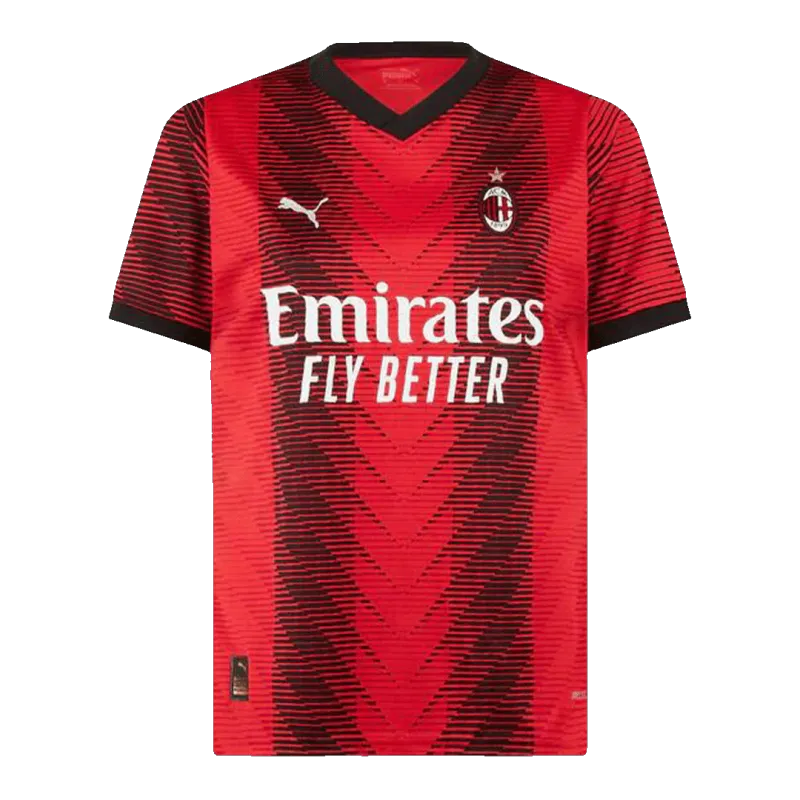 23-24 AC Milan Home Kit(Jersey+Shorts)