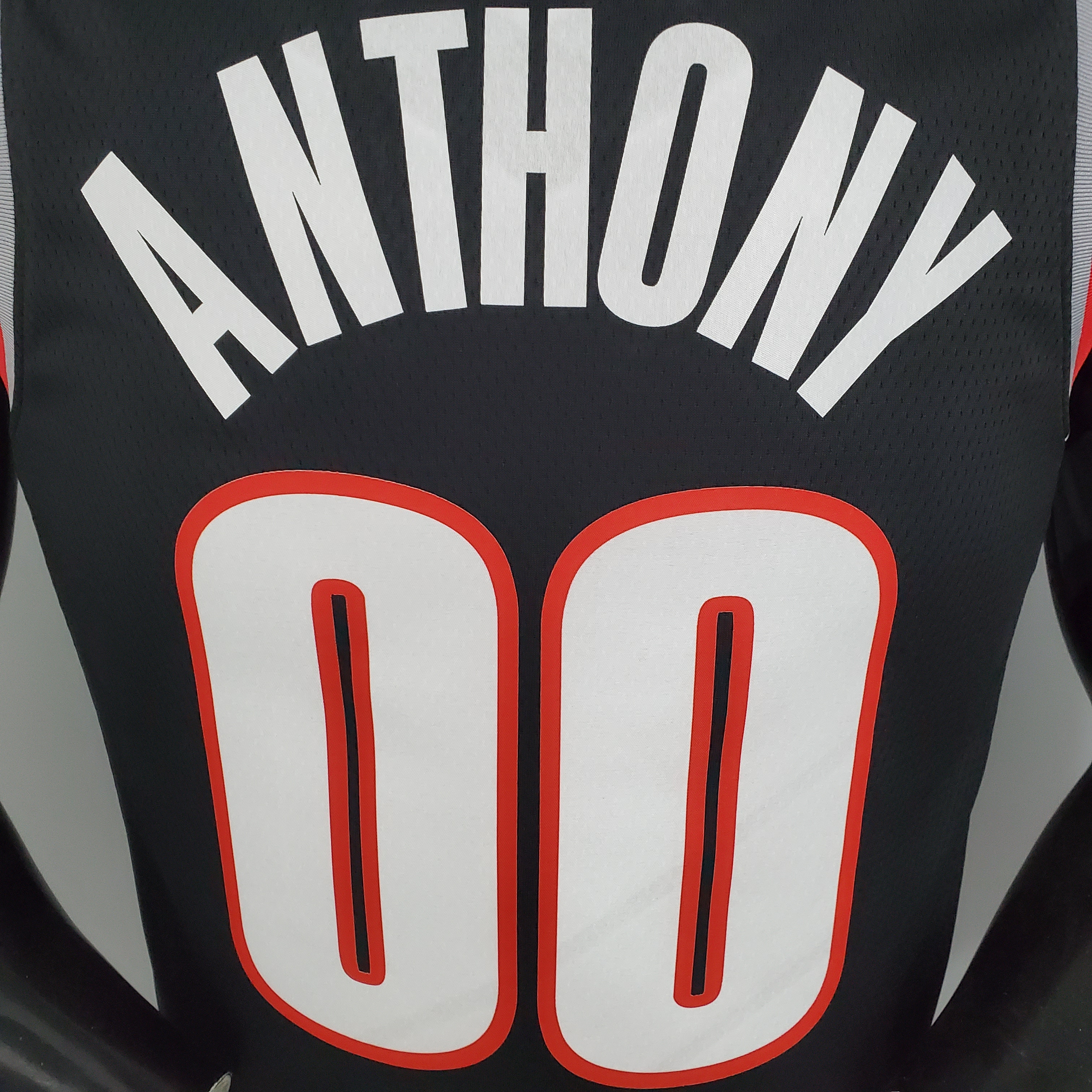 Carmelo Anthony Portland Trail Blazers Swingman Jersey Black