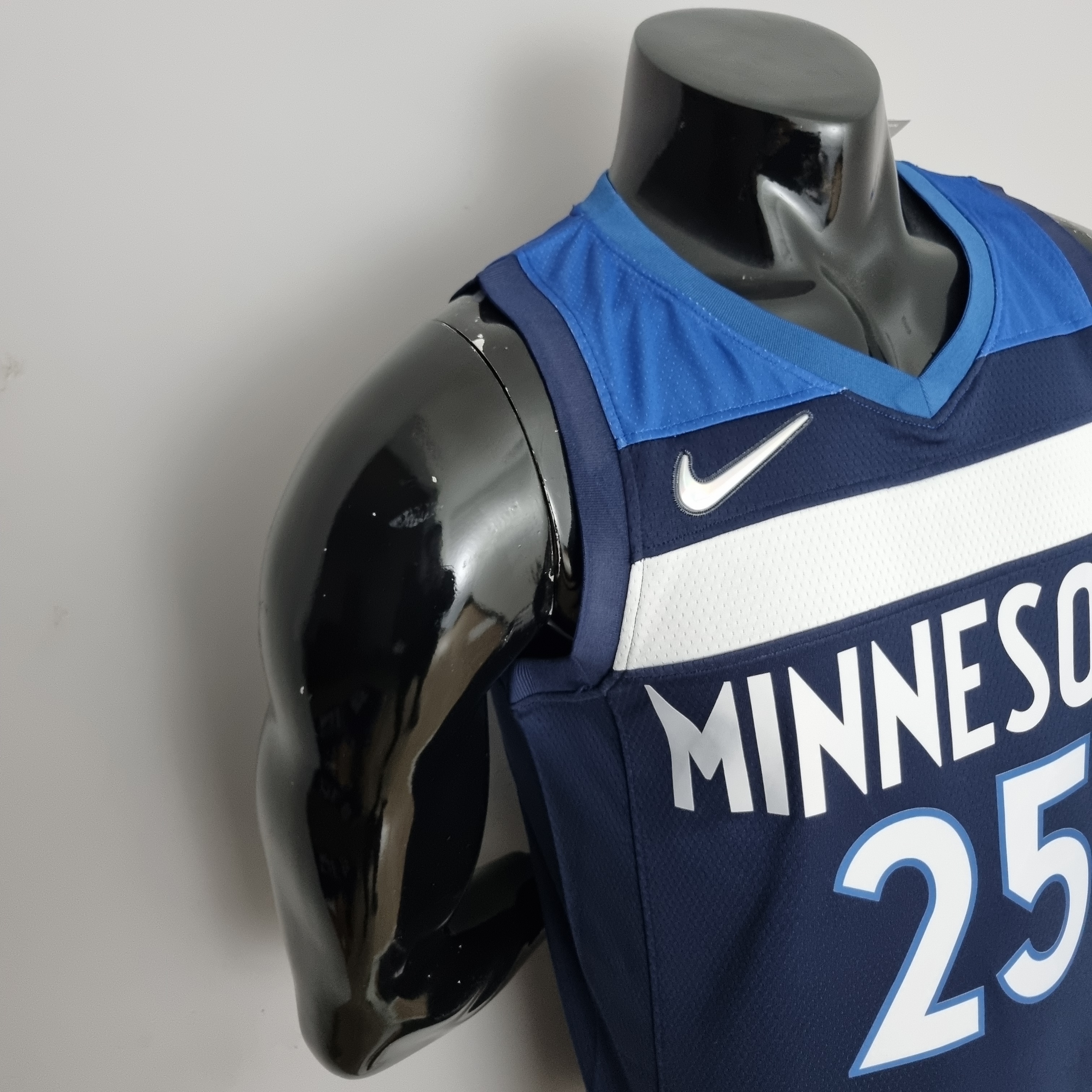 Derrick Rose Minnesota Timberwolves 75th Anniversary 2022 Swingman Jersey Royal Blue