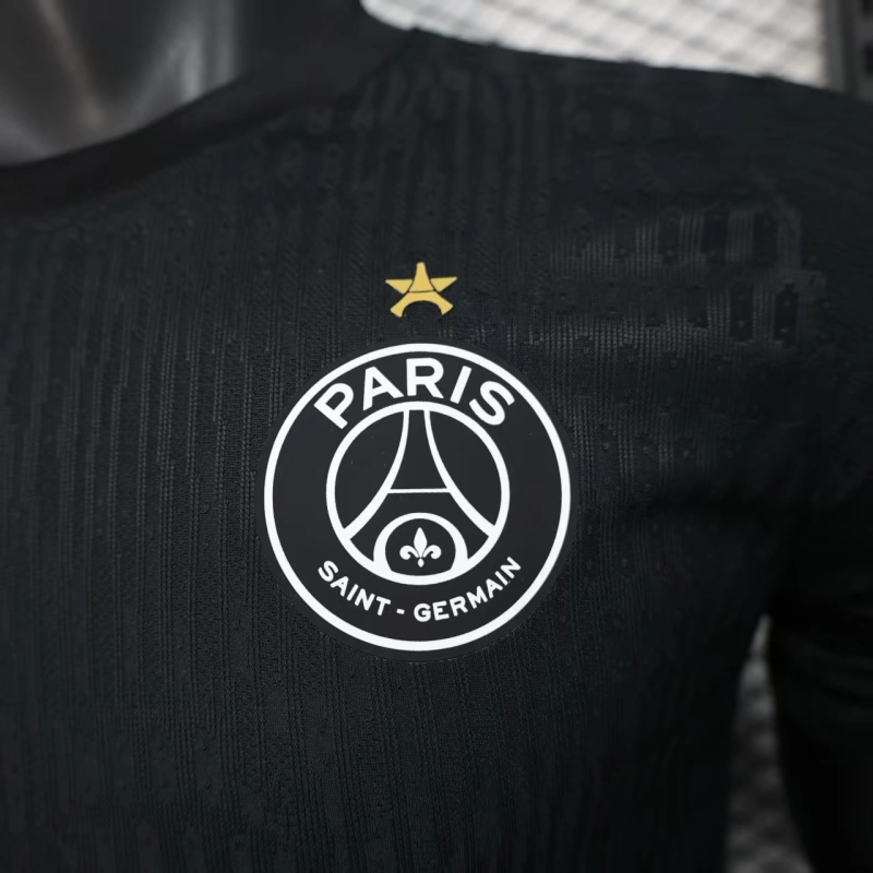 2025/2026 PSG Special Edition Black Football Shirt (Player Edition)