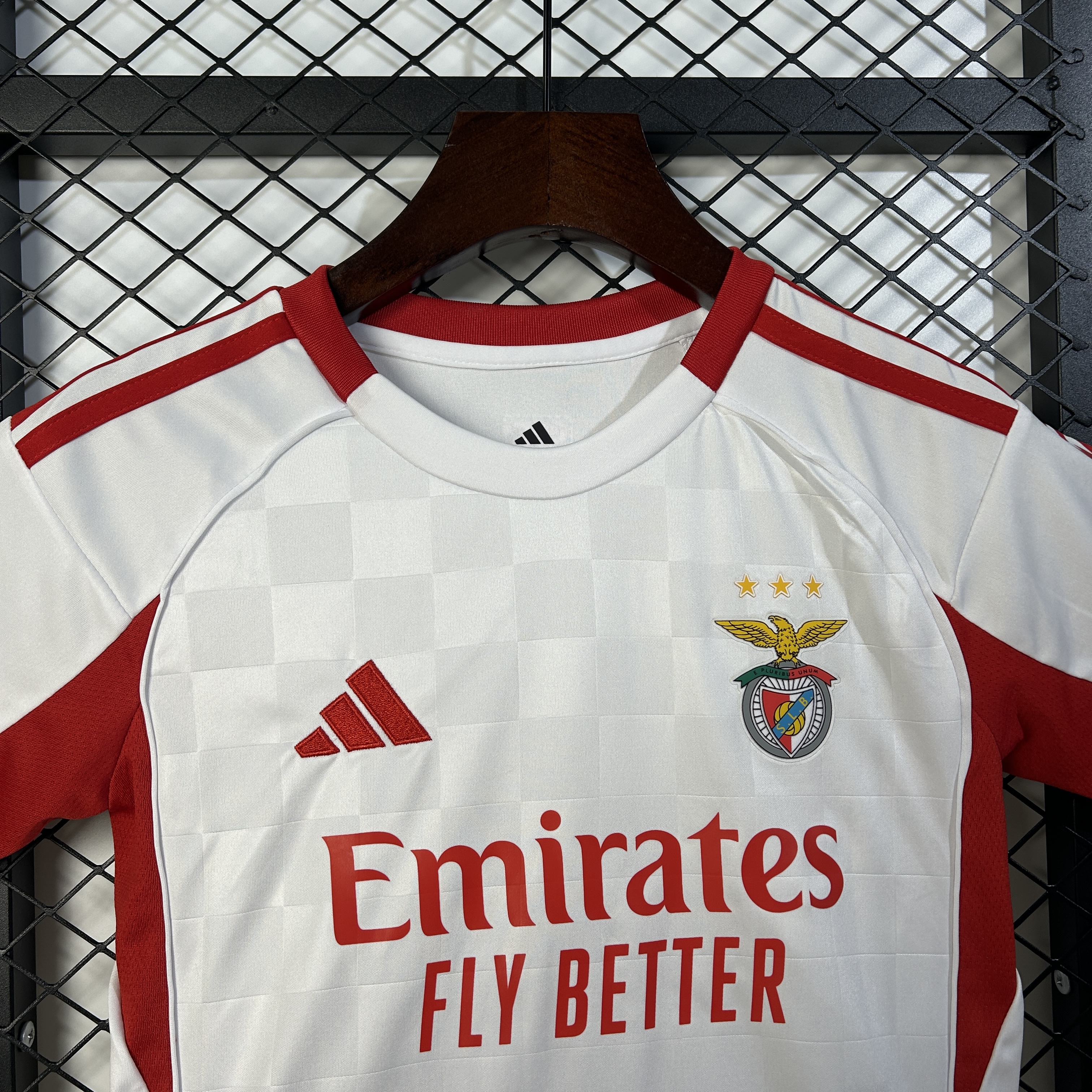 SL Benfica White Away Kids Suit 25/26