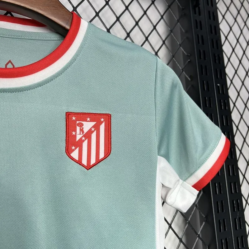 2024-25 Kids Atletico Madrid Away Jersey Kits