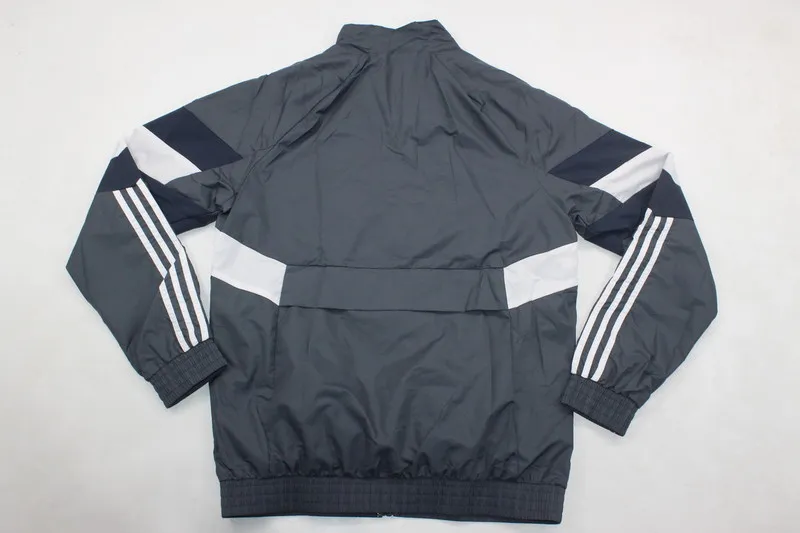 2024-2025 Real Madrid Jersey Windbreaker Grey