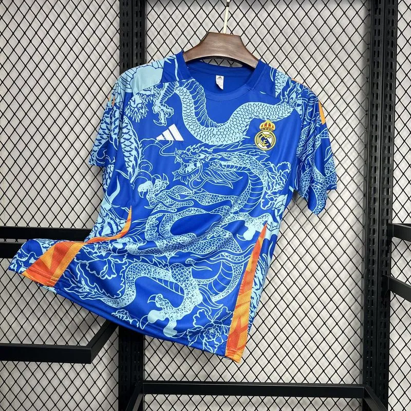 24-25 Real Madrid Blue Dragon Special Edition Jersey