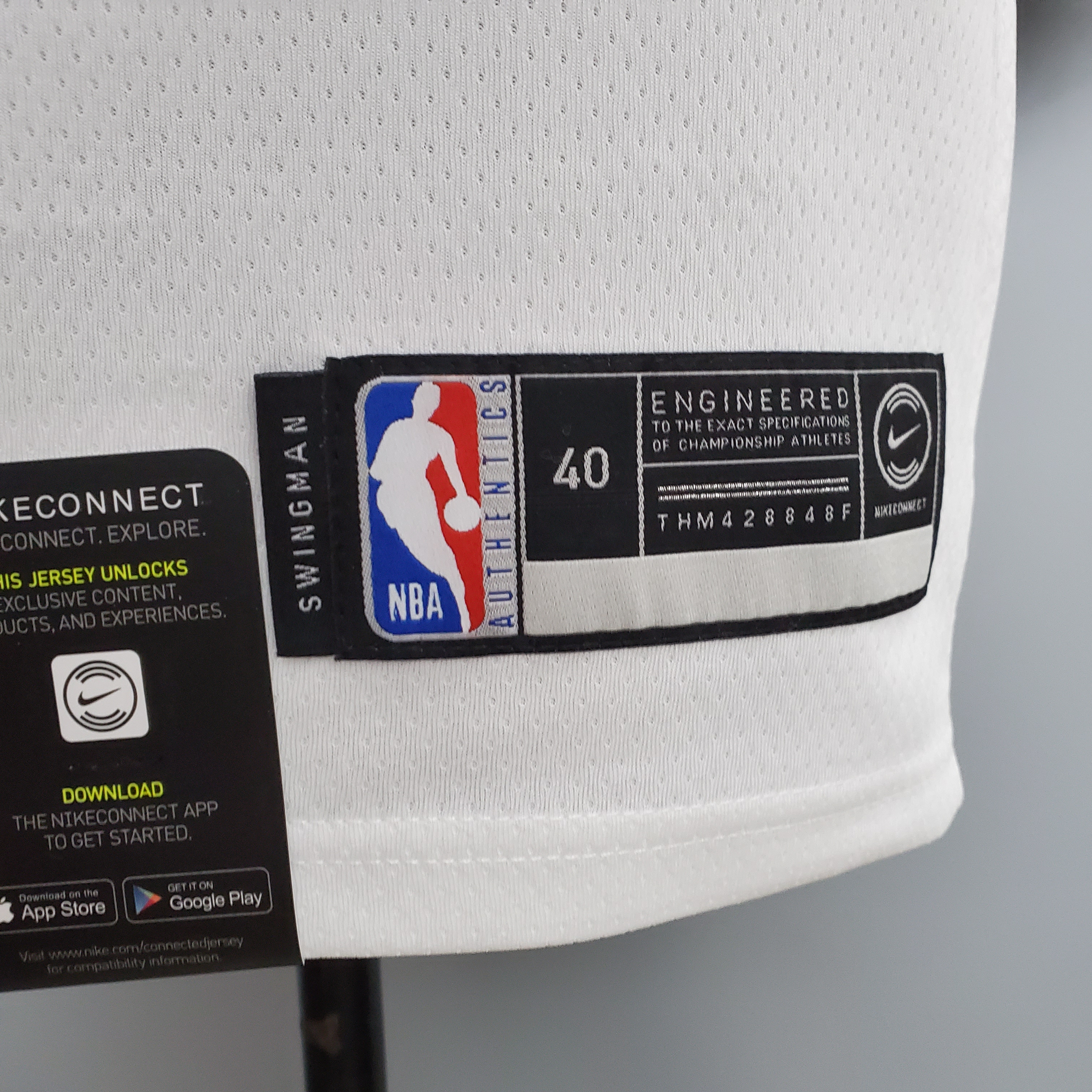 Klay Thompson Golden State Warriors Retro Version Swingman Jersey White