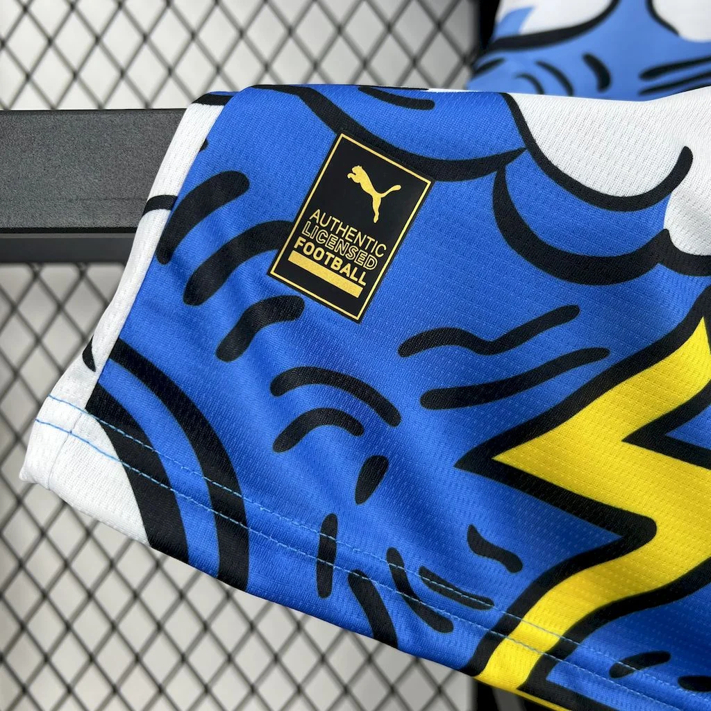 Manchester City Blue and White Concept Version Football Jersey 2025/2026