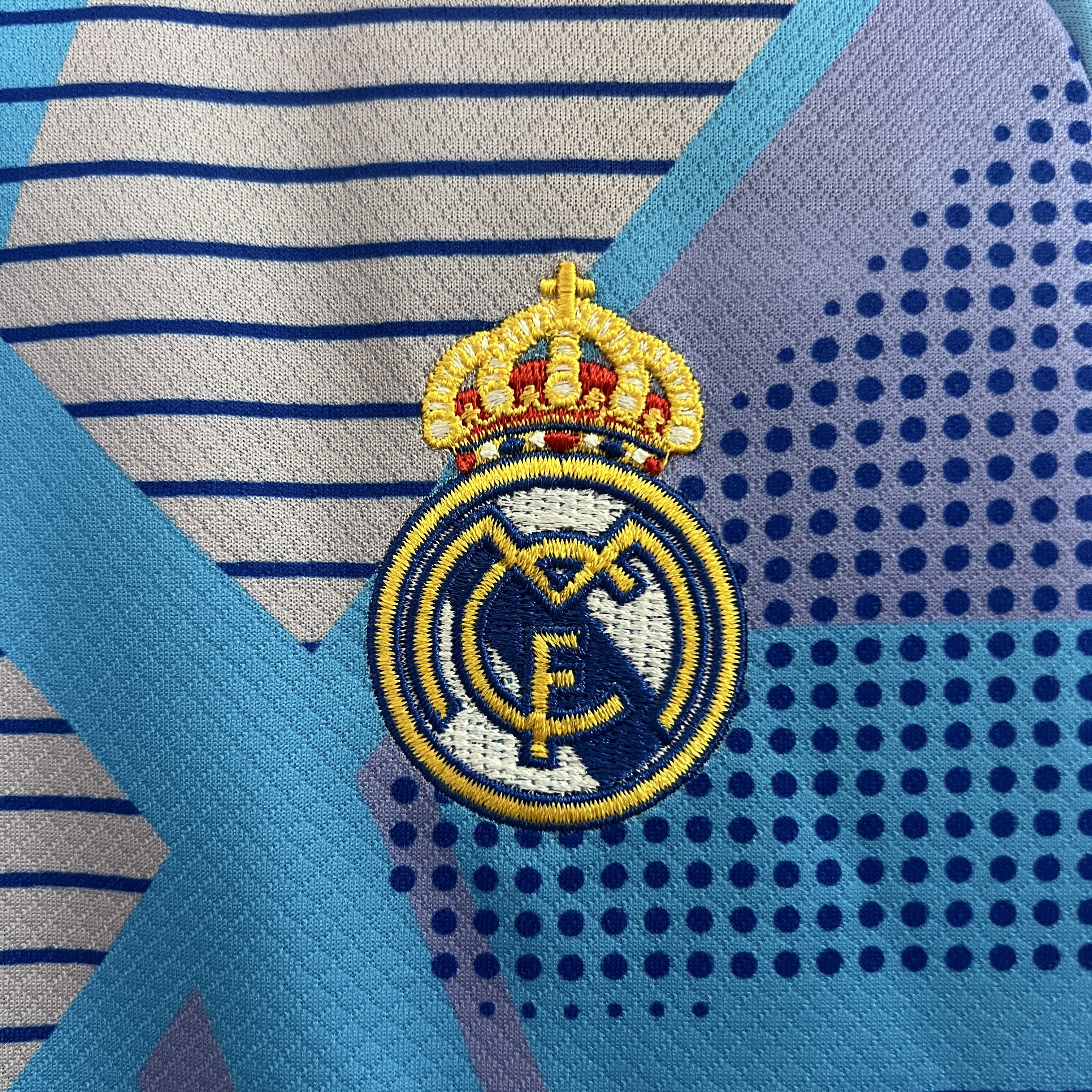 Real Madrid Goalkeeper Kids Suit 24/25 Blue