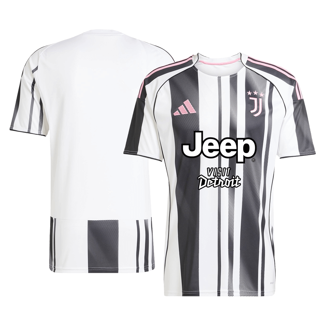 Juventus Soccer Jersey Home Custom Shirt 2025-26