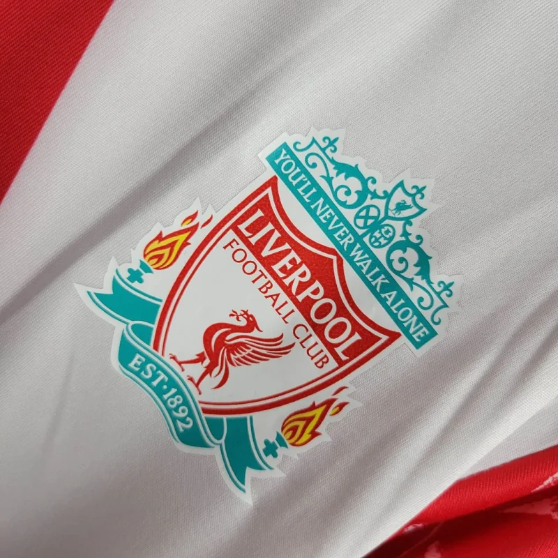 2005 Retro Liverpool Mixed Commemorative Edition Football Shirt