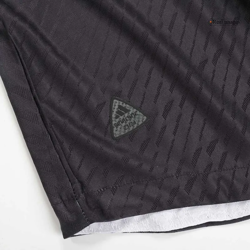 2023-24 Real Madrid Y-3 Fourth Jersey Black Player Version