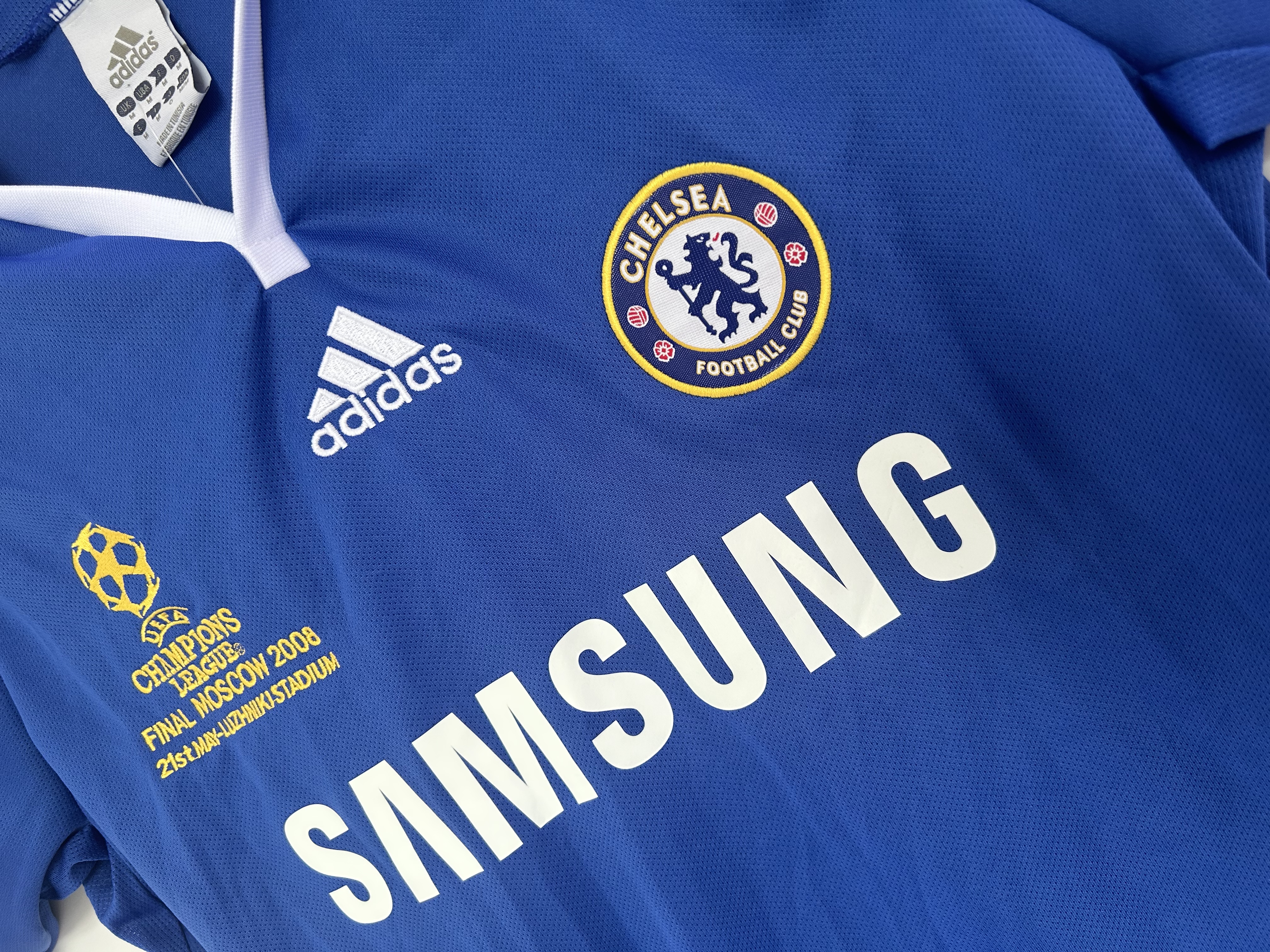 Chelsea Home Retro Jersey Champions League Final 2008