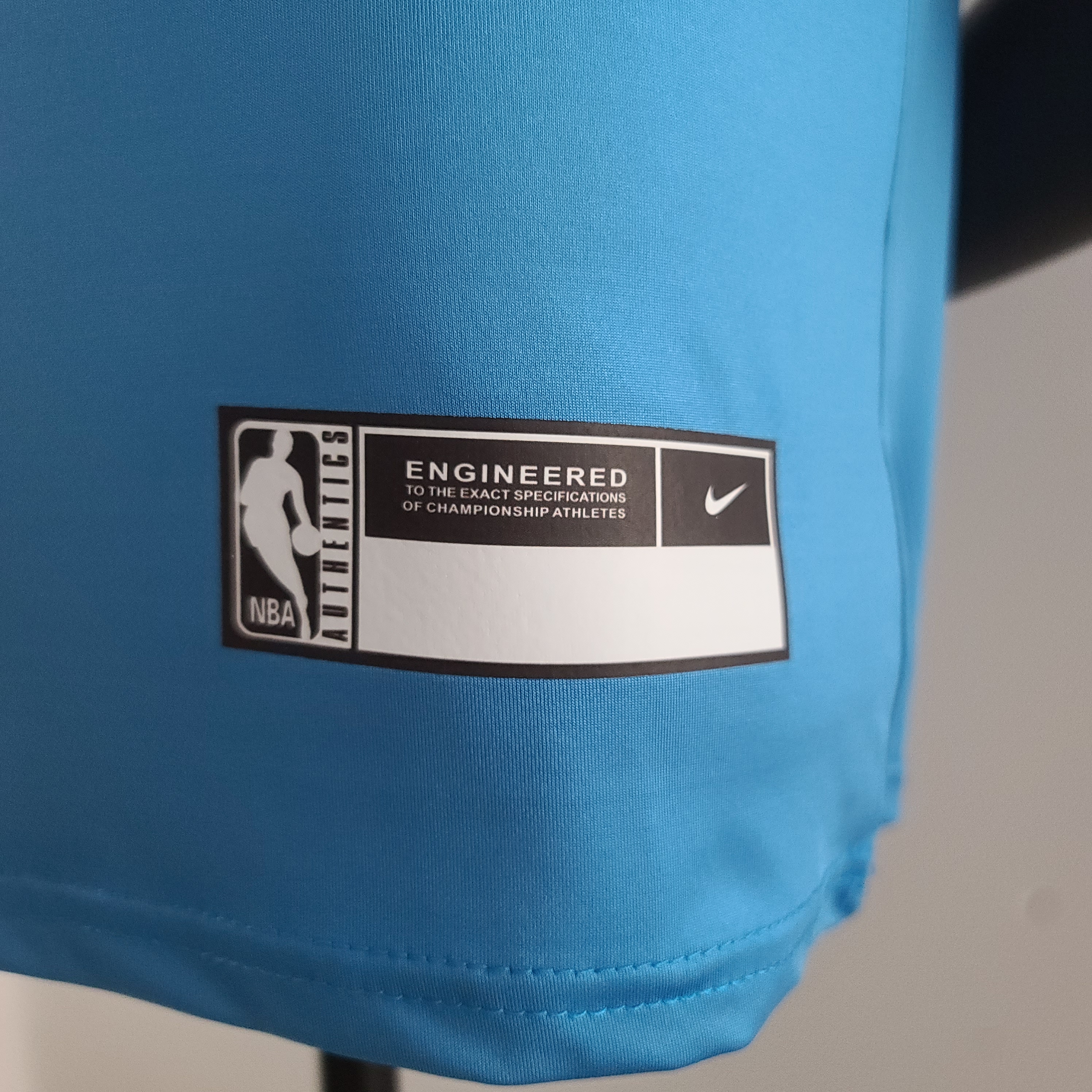 Brooklyn Nets Casual T-shirt Light Blue