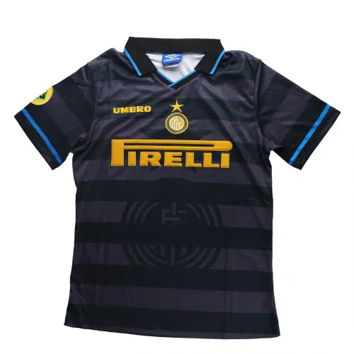 97-98 Inter Milan Ronaldo #10 Retro Jersey Europa League Away