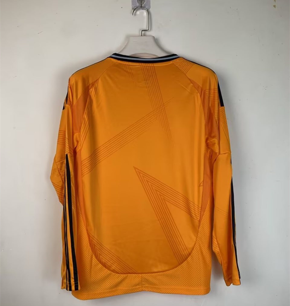 Real Madrid Away Man Long Sleeve Jersey 24/25