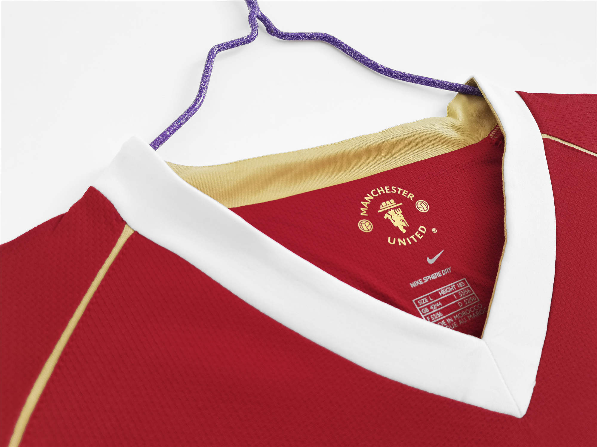 Manchester United Home Retro Jersey 06/07