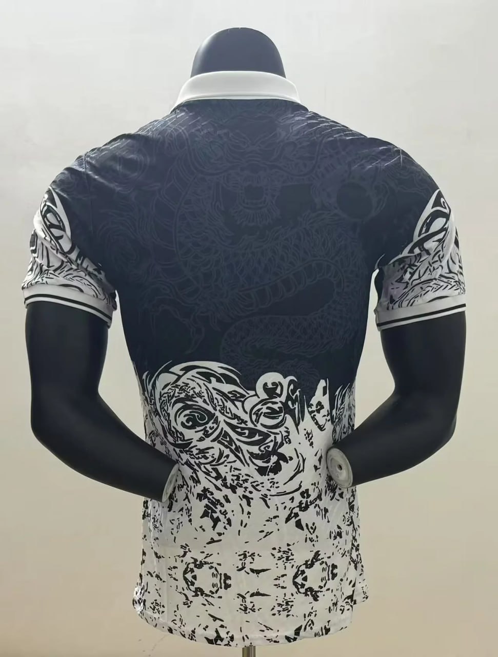 Real Madrid White Dragon Pattern Player Jersey 25/26