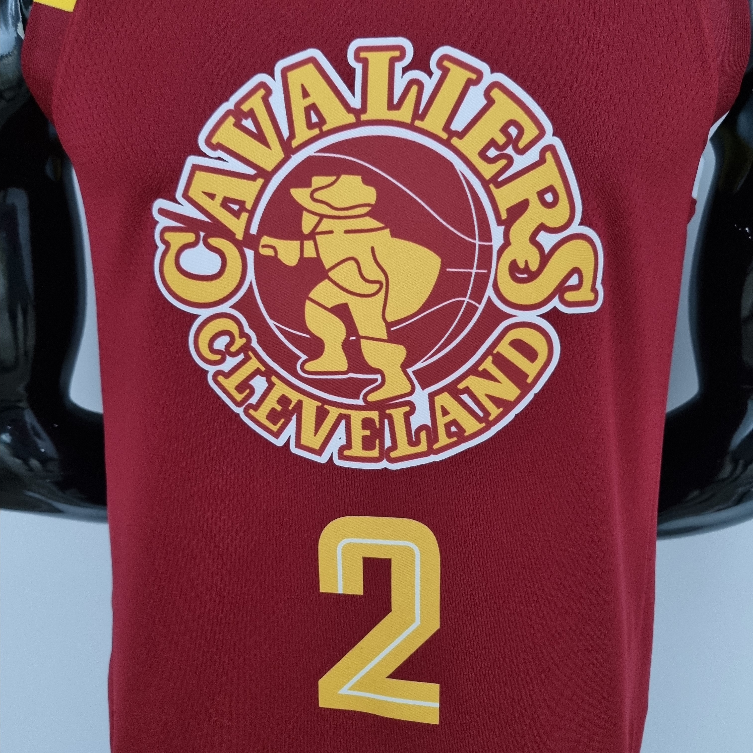 Kyrie Irving Cleveland Cavaliers 2022 Urban Edition Swingman Jersey Red