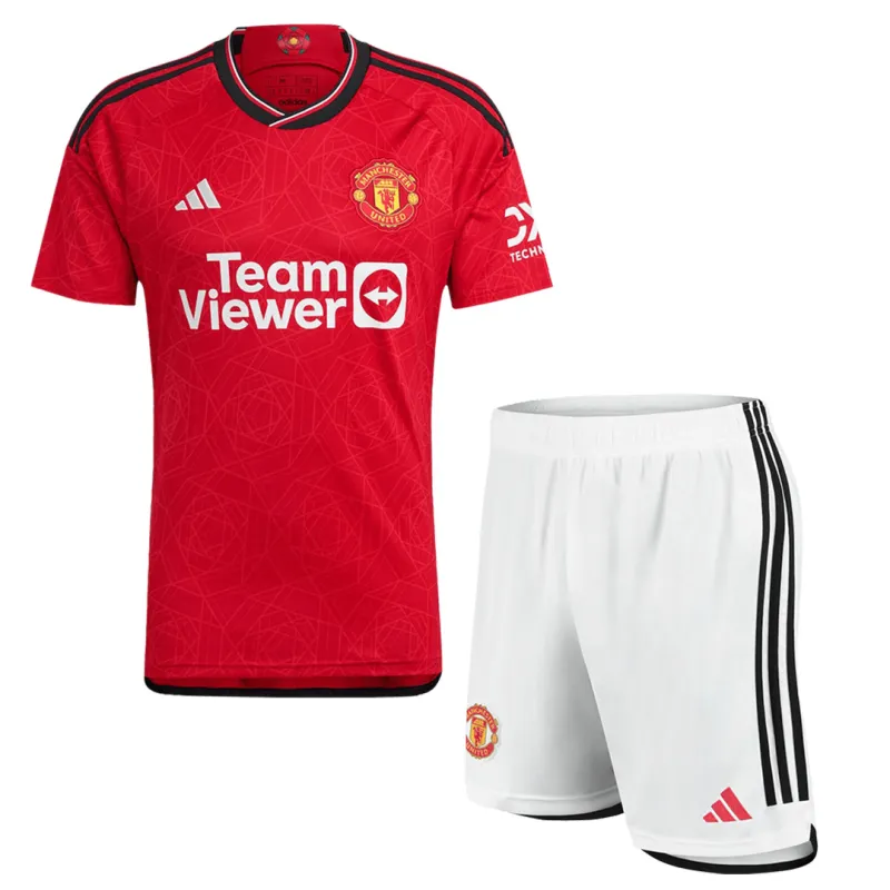 23-24 Manchester United Home Kit Jersey+Short
