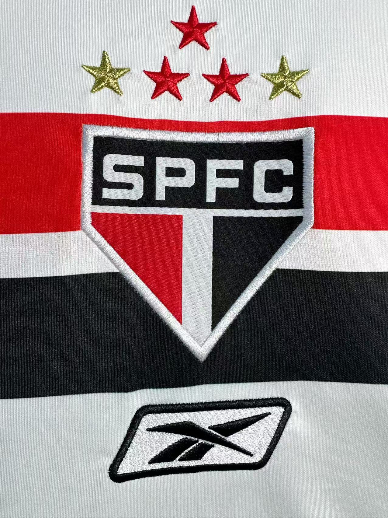 Sao Paulo Home Retro Jersey 2007/08