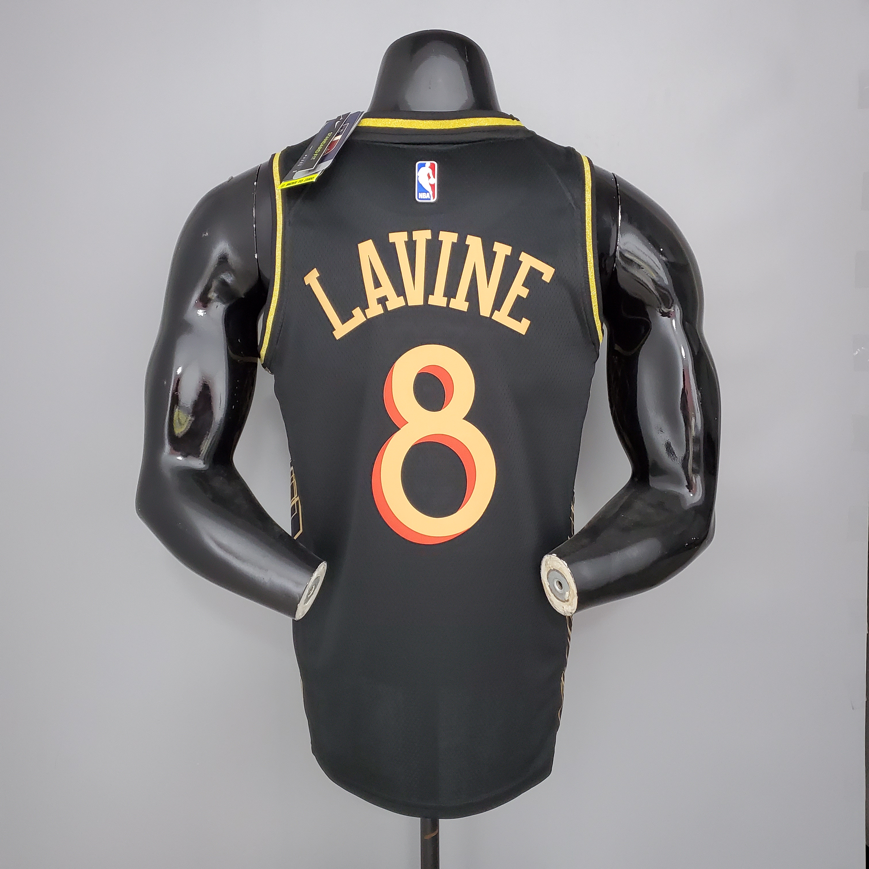 Zach LaVine Chicago Bulls Team City Edition Swingman Jersey Black