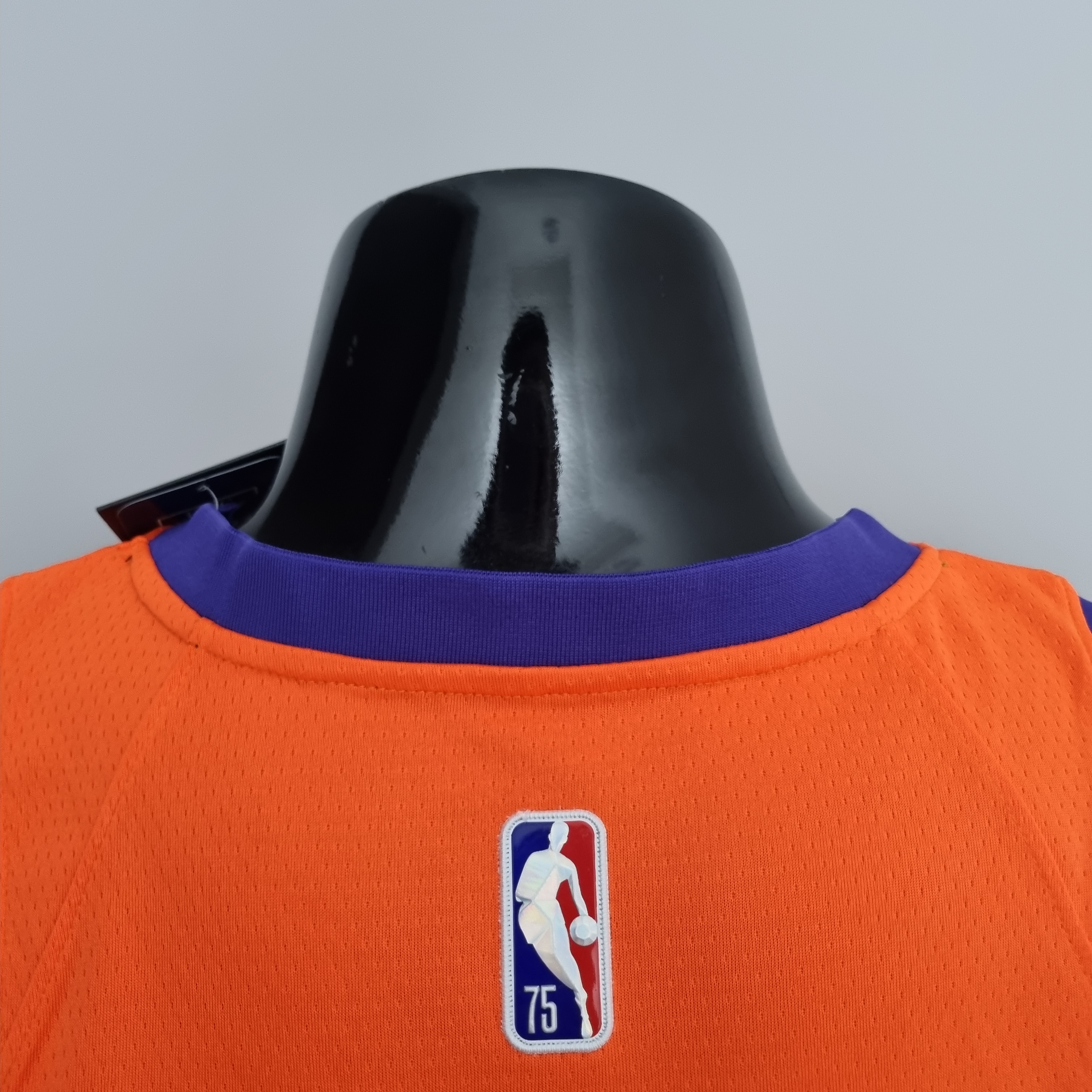 Devin Booker Phoenix Suns 75th Anniversary Swingman Jersey Orange