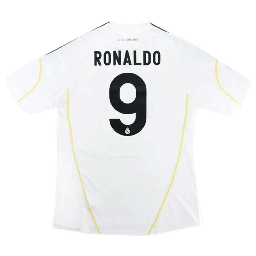 2009/10 Real Madrid Ronaldo #9 Retro Jersey Home