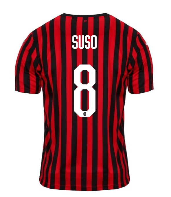 AC Milan Home Soccer Jersey 19/20