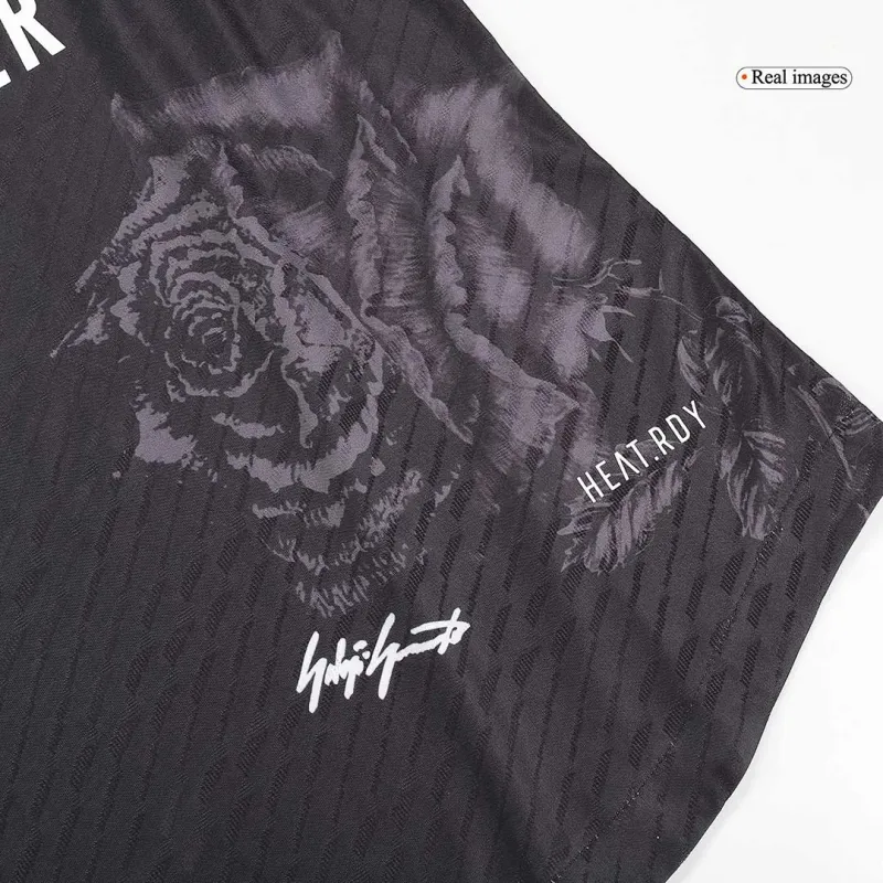 2023-24 Real Madrid Y-3 Fourth Jersey Black Player Version